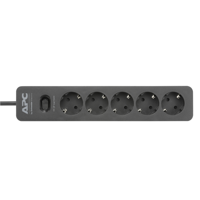Мережевий фільтр APC Essential SurgeArrest 5 outlets black (PME5B-RS)